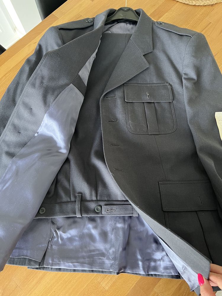 Mundur garnitur wojskowy PRL oficer wojsk lotniczych