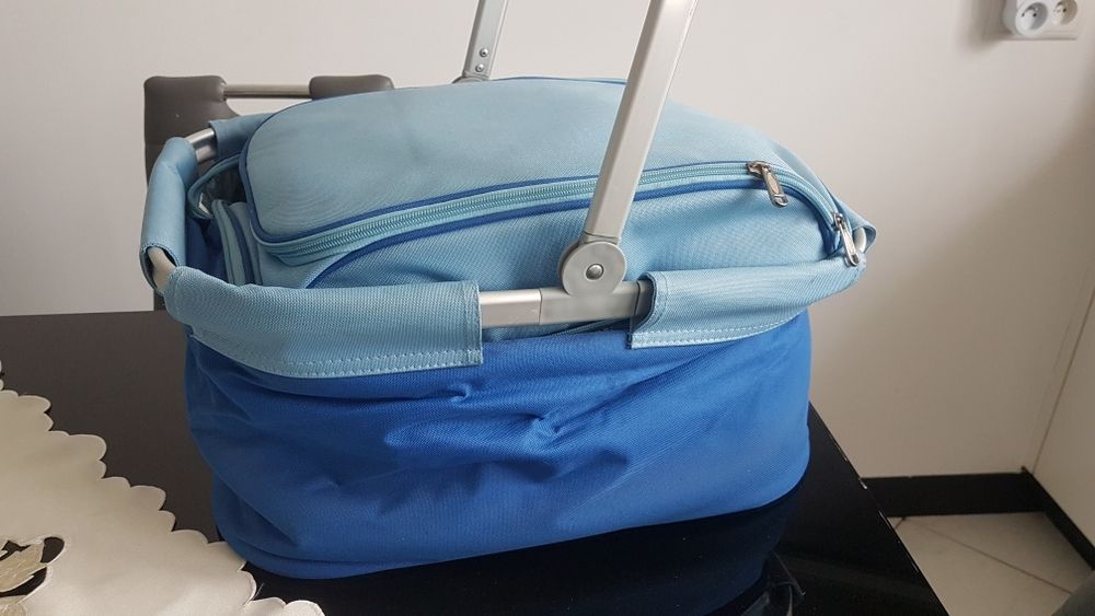 Do kolekcji - kosz - torba termiczna piknikowa