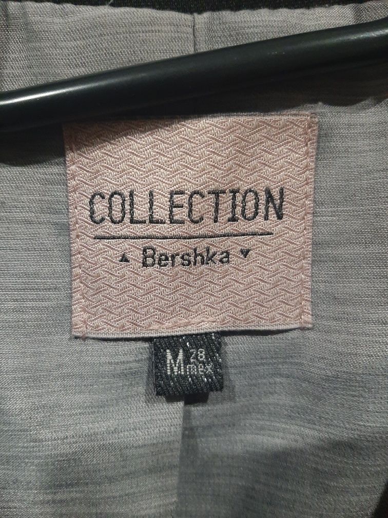 Żakiet marynarka damska czarna M 38 Bershka