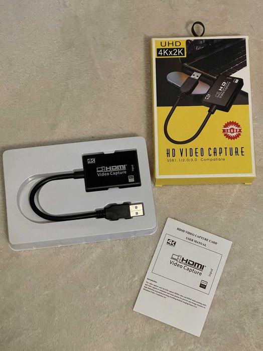 Placa Captura 30fps Hdmi Full Hd 1080p 4k Live Stream