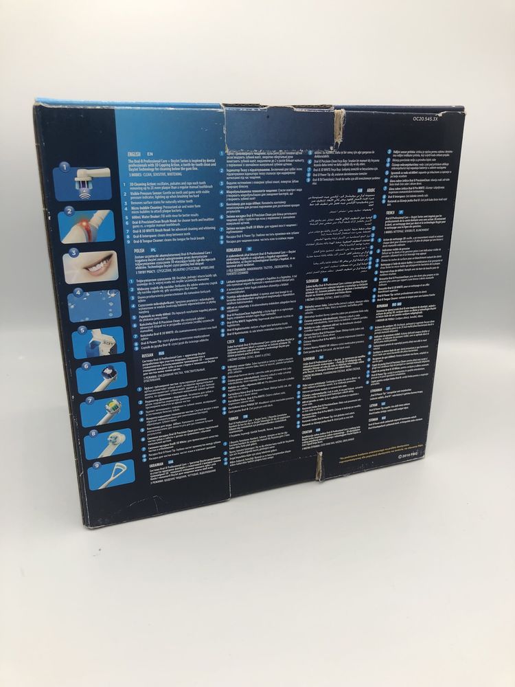 Szczoteczka akumulatorowa  Oral B profesional care zestaw oxyjet+3000