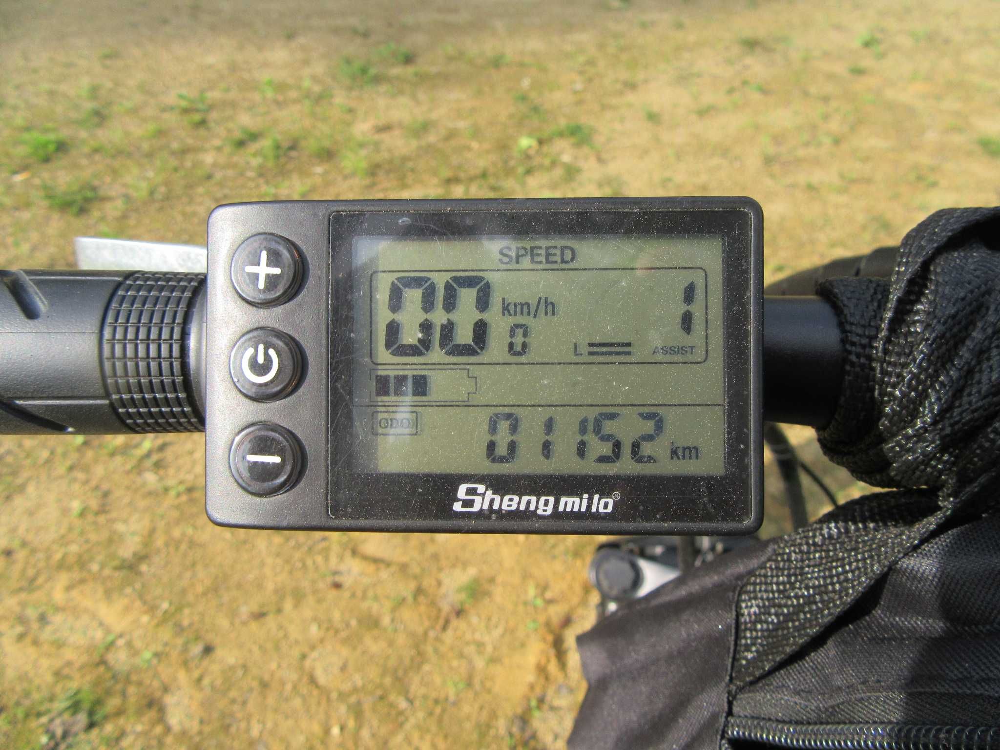 Rower elektryczny składany fatbike