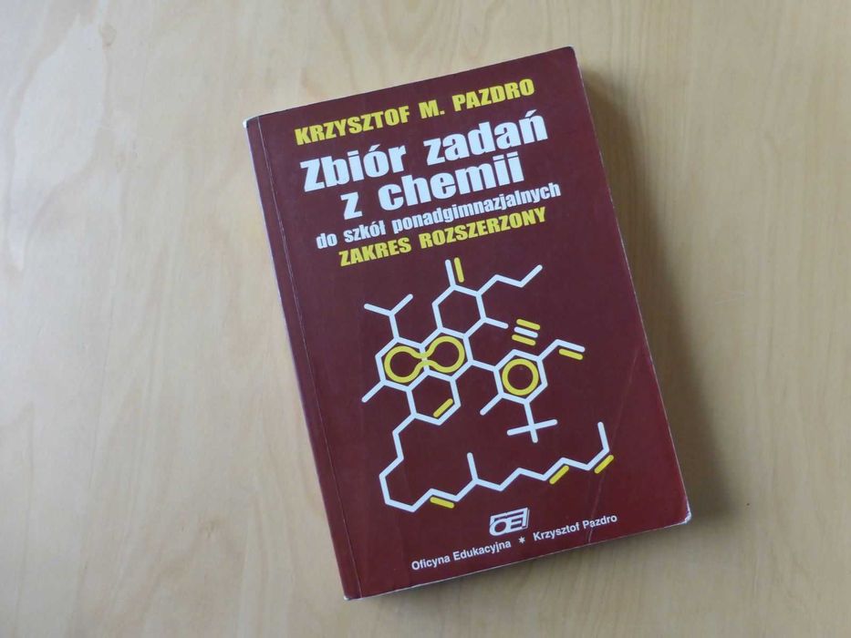 Zbiór zadań z chemii dla szkół ponadgimnazjalnych. rozszerzony Pazdro