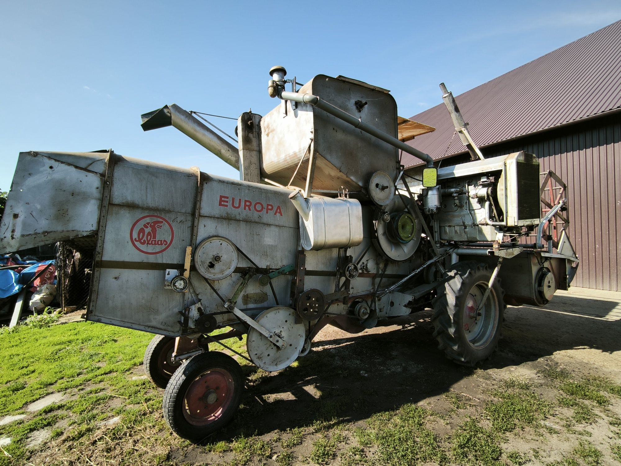 Kombajn zbożowy claas europa