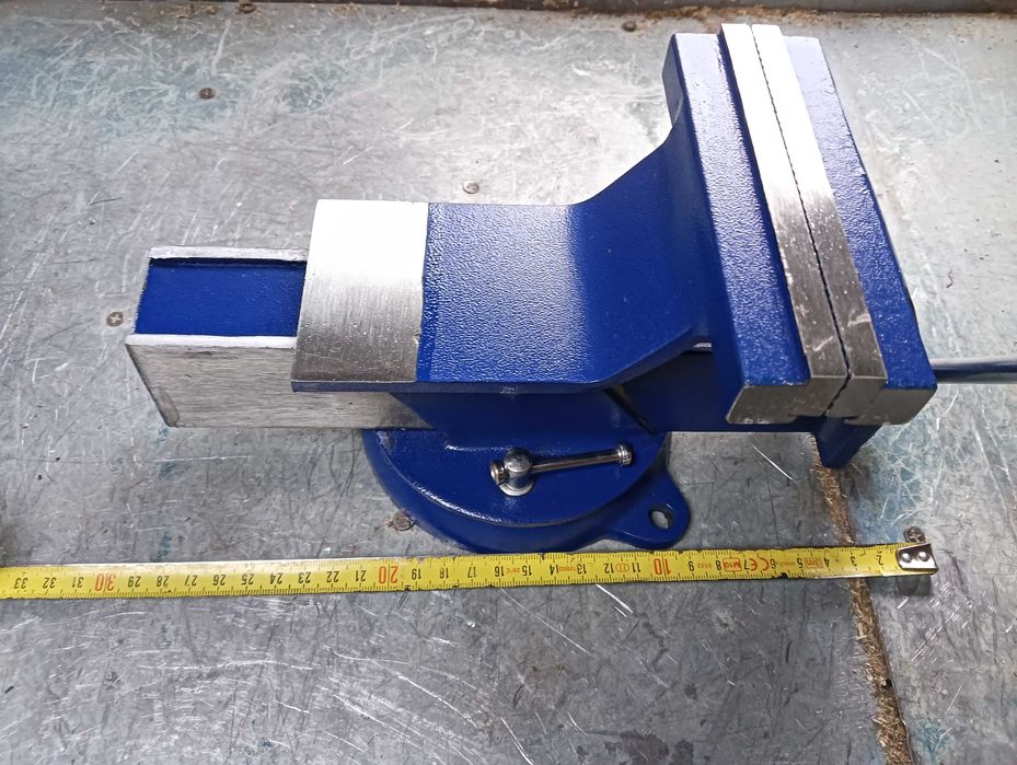 stalowe  135MM szczęki IMADŁO ślusarskie   z OBROTOWĄ podstawą ścisk