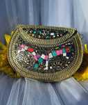 Torebka orientalna boho bohemian kopertówka metalowa retro mozaika