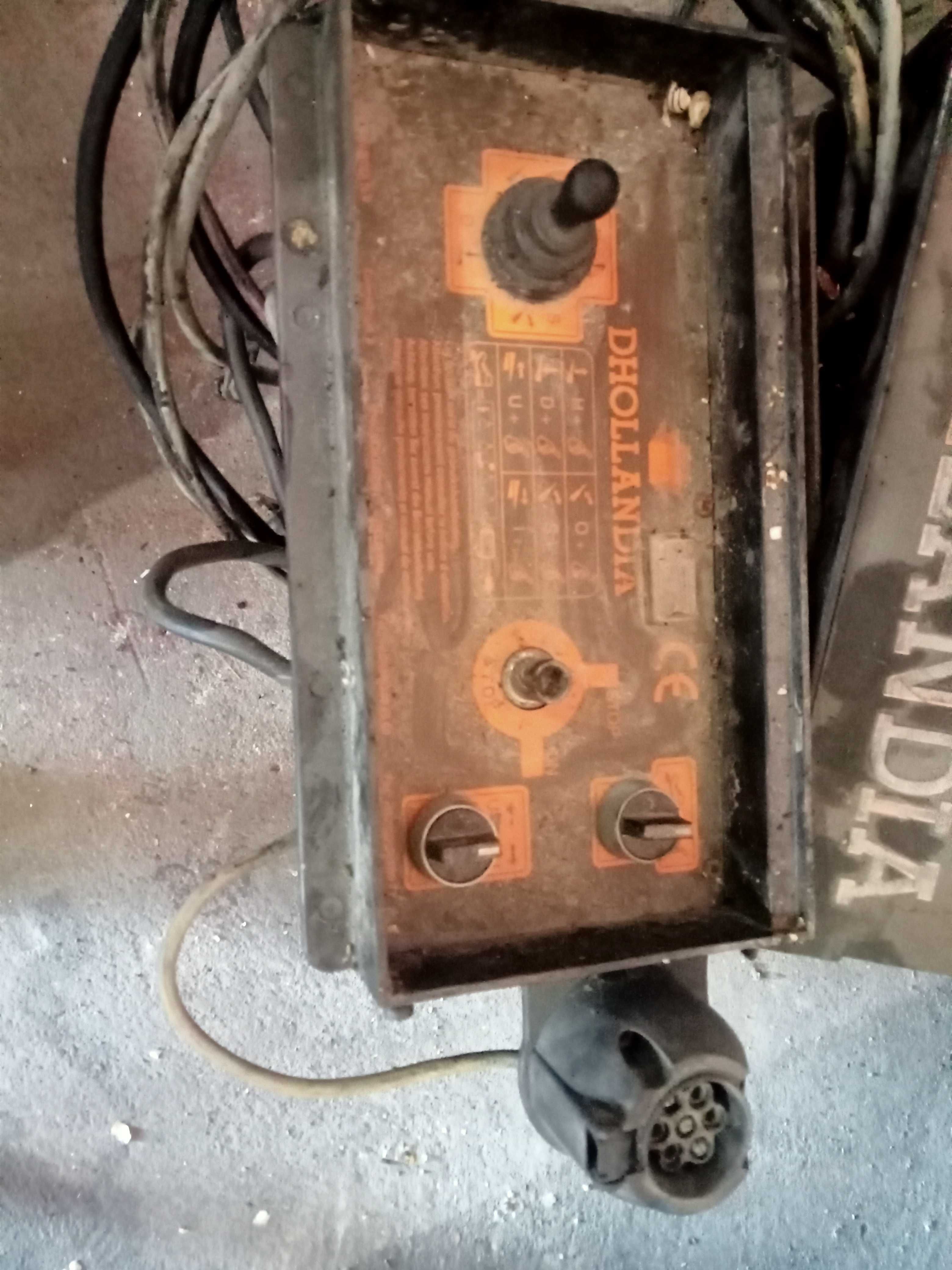 ref15c conjunto de comandos e bomba plataforma traseira Dhollandia