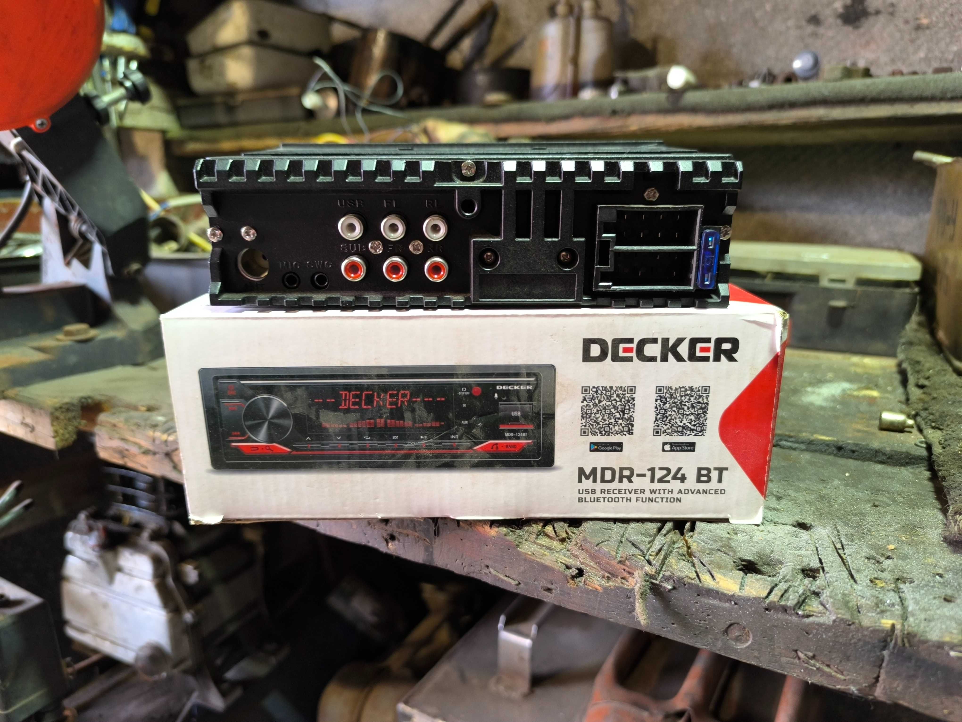 Автомагнітола Decker  MDR 124 VT