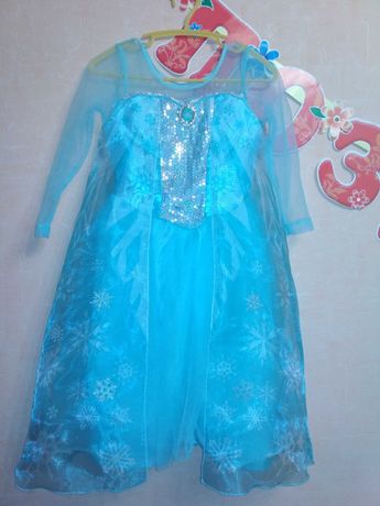 Платье эльзы Disney 3-4 года