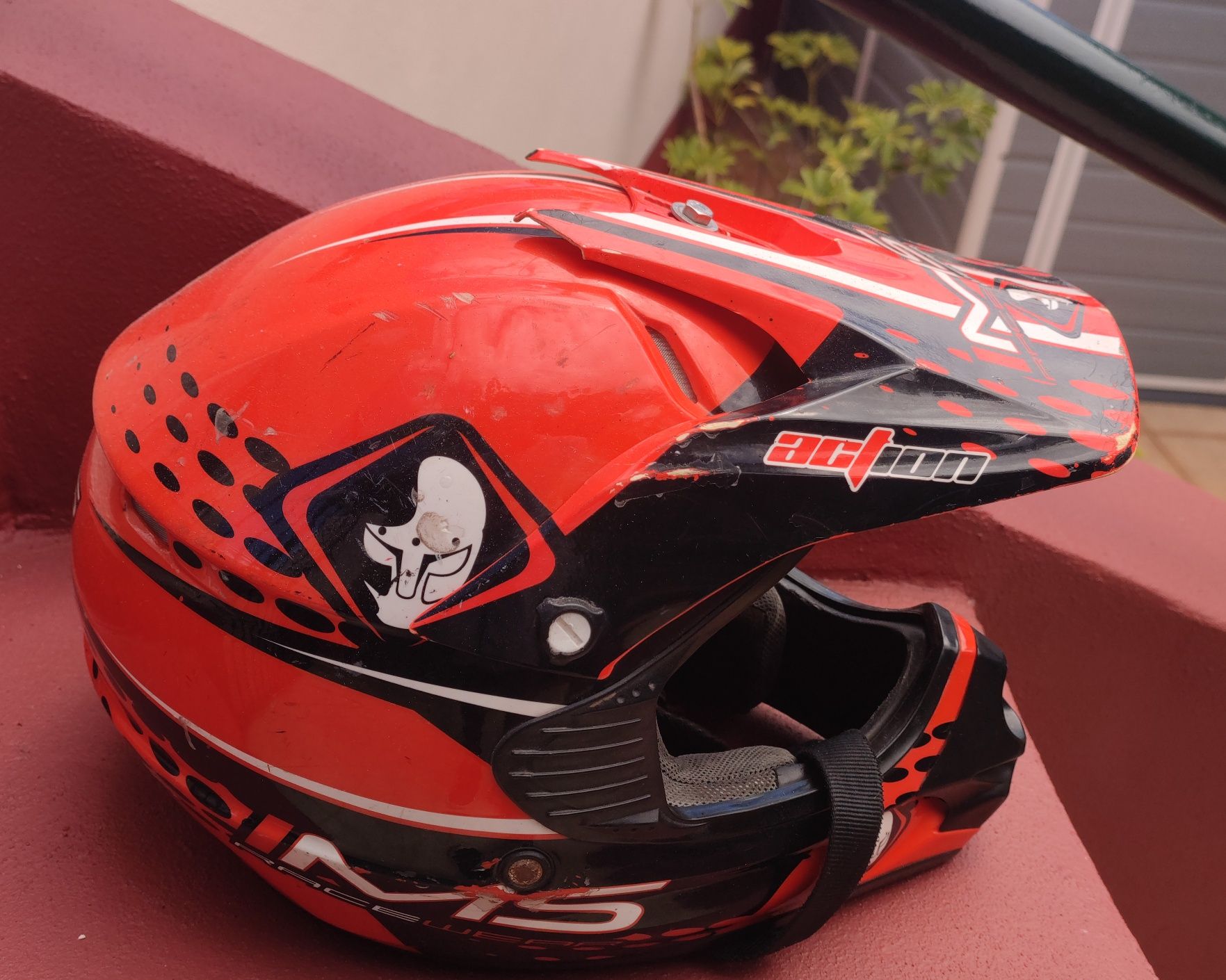 Capacete de motocross