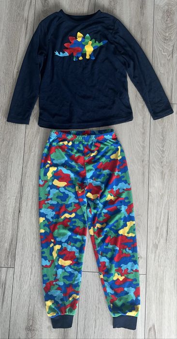 Primark Piżama dwuczęściowa 122-128cm dinozaur super stan