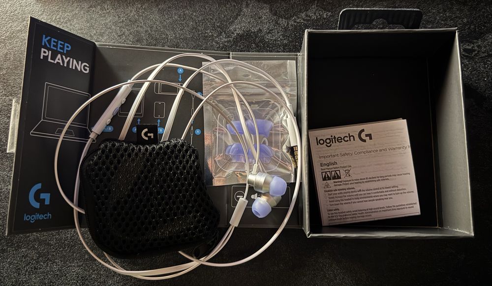 Logitech G333 (Затычки)