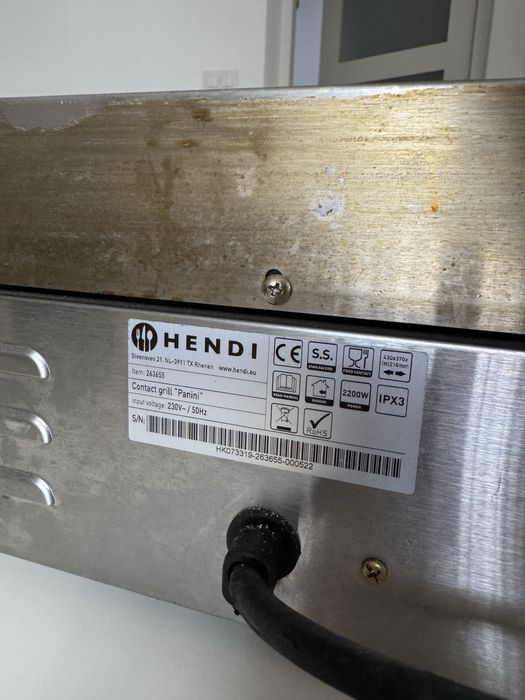 Sprzęt gastronomiczny opiekacz grill elektryczny kebab panini bułka