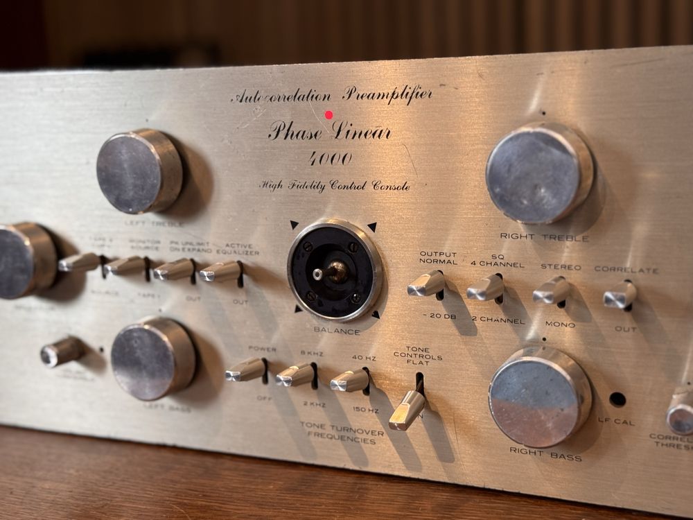 Phase Linear 400 przedwzmacniac USA profesjonalny audio z historia
