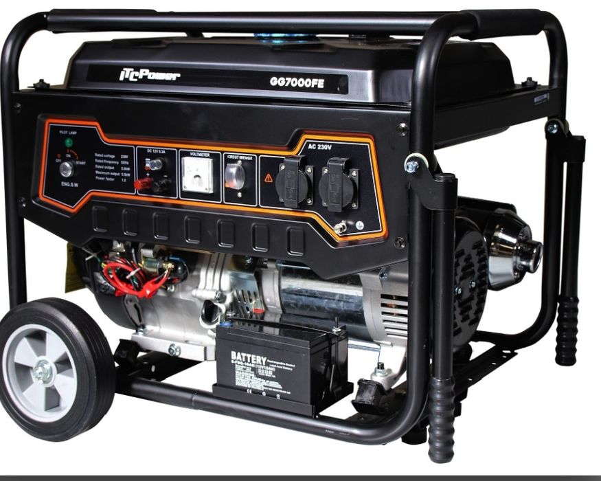 генератор бензиновий itc power GG7000FE