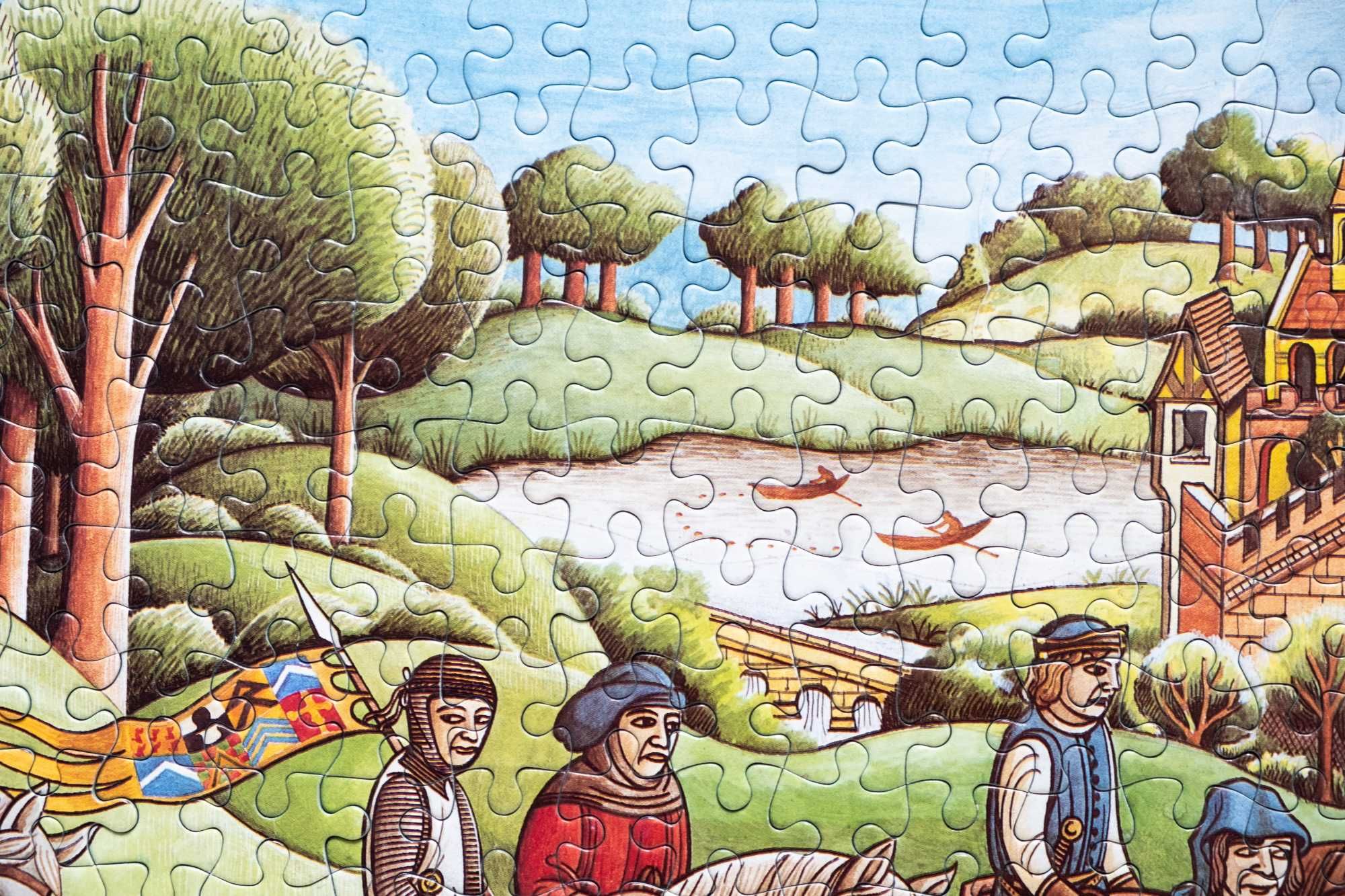 Puzzle Heuris Games Brother Cadfael Evening Sanctuary 500 el kompl