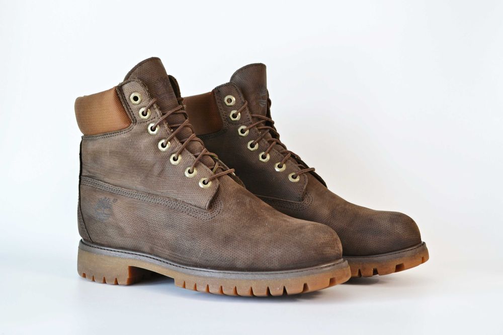 Мужские оригинальные замшевые ботинки Timberland