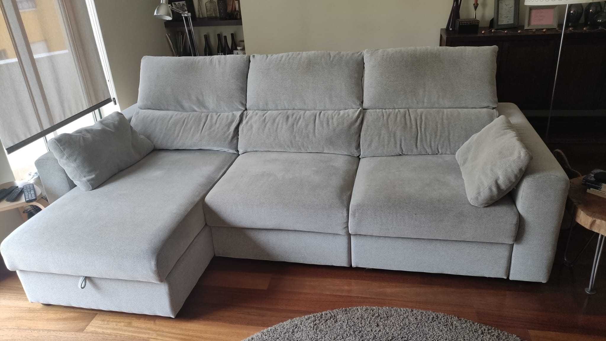 Sofá 3 lugares IKEA ESKILSTUNA chaise longue