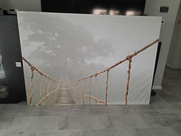 Obraz Ikea most dżungla 140x200cm