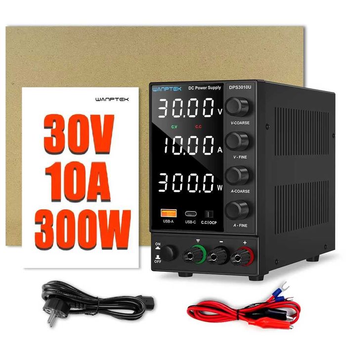 Лабораторний блок живлення DPS3010U 30V 10A 300W Encoder. НОВИЙ !!