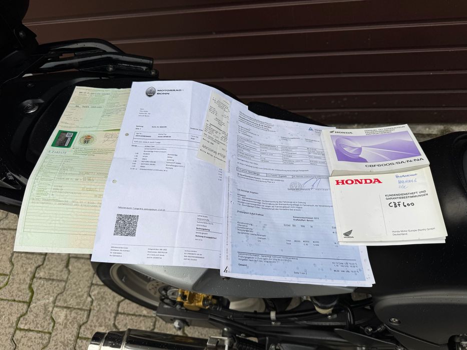 Honda cbf 600 N ABS wtrysk jak nowa pełen oryginał z Niemiec