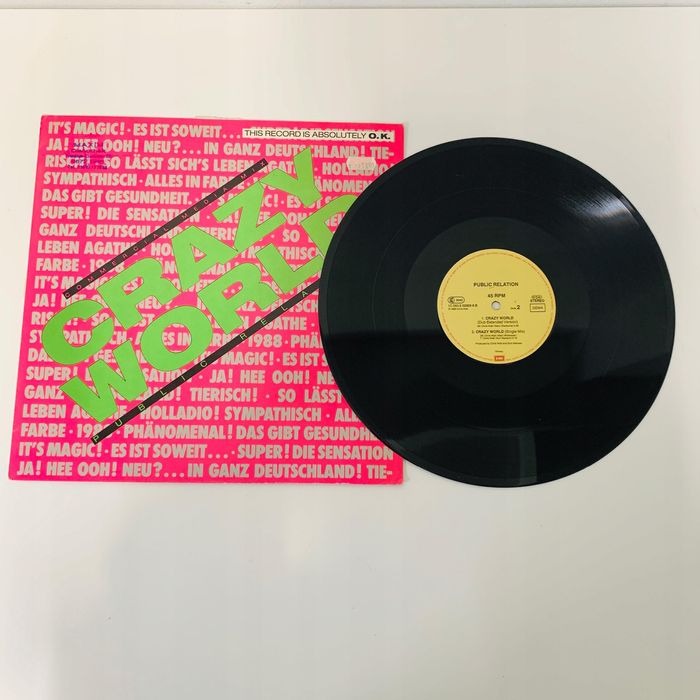 Public Relation - Crazy World Winyl