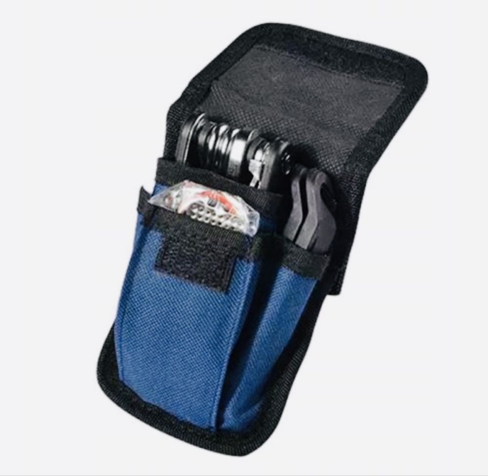 Zestaw naprawczy multitool rowerowy podsiodłówka