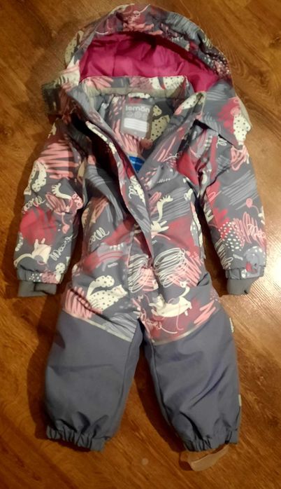 Dziewczęcy kombinezon zimowy 86- Lemon Explore