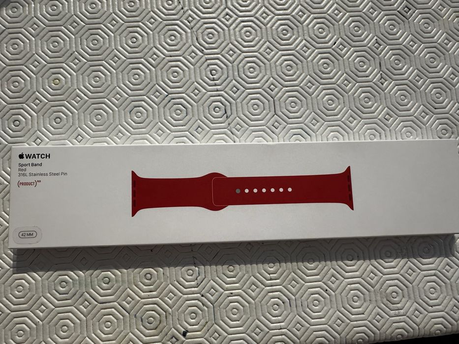 Bracelete /Pulseira Apple Watch Original RED
