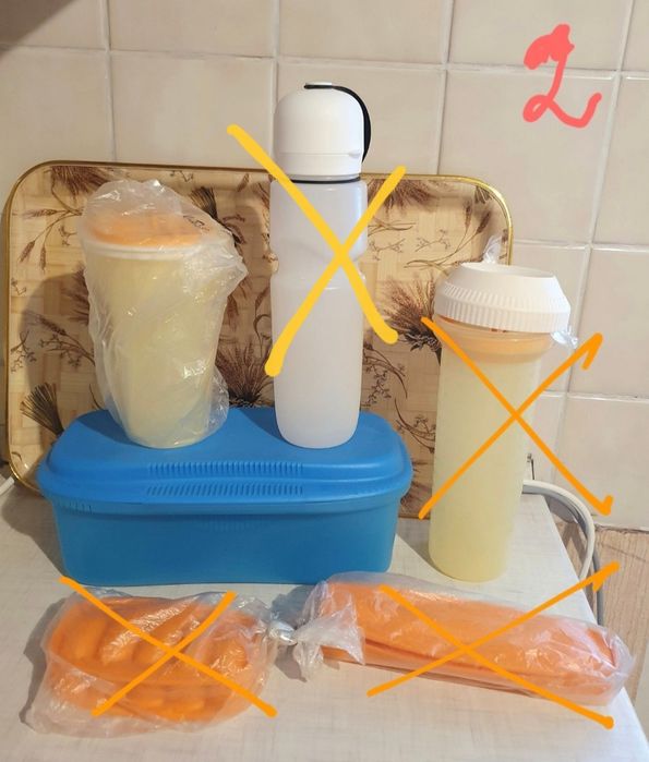 Посуда Tupperware новая и б/у