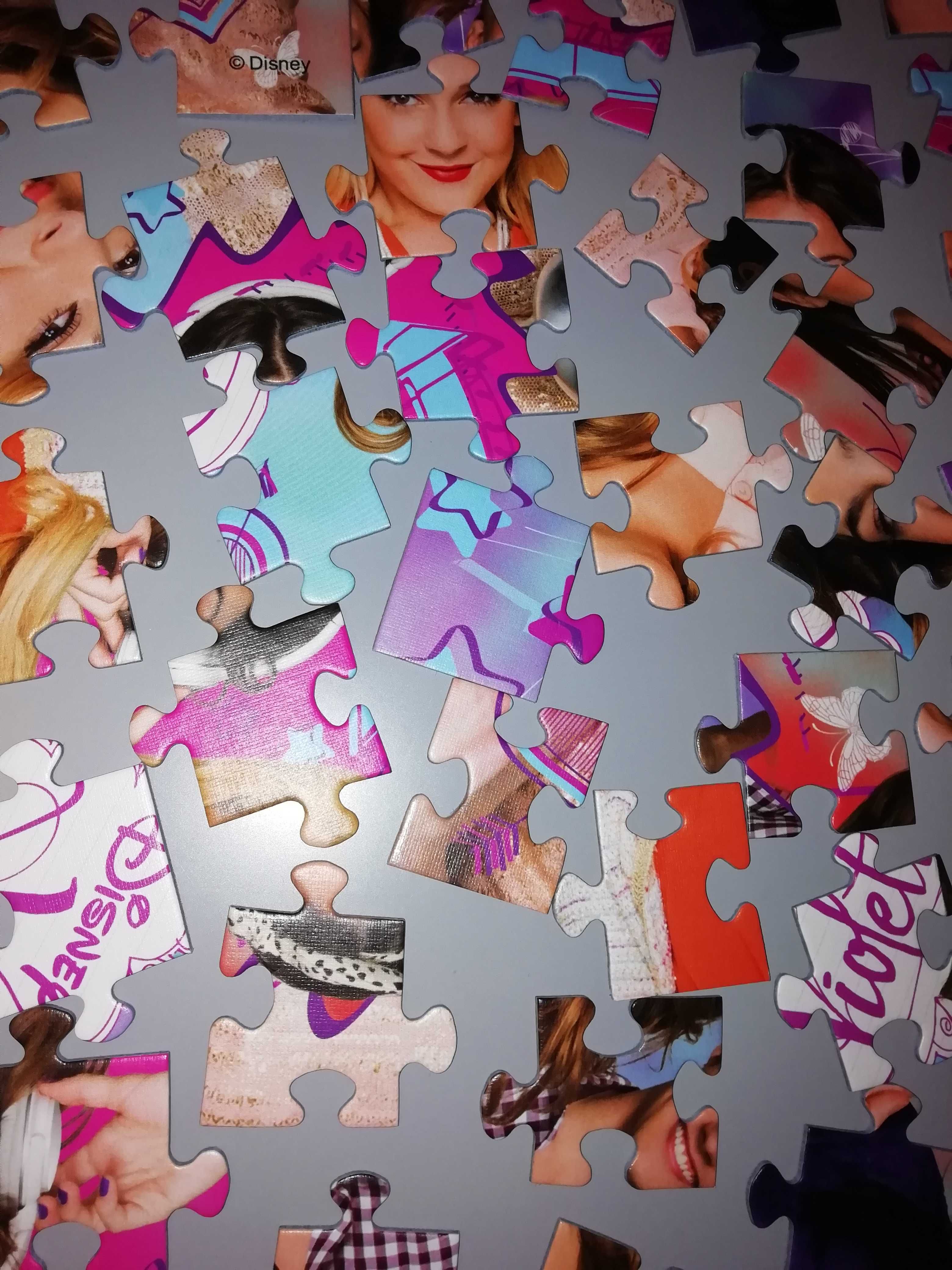 Puzzle Trefl obrazek z Violetty, jak NOWE, dla dziewczynki 5-8 lat