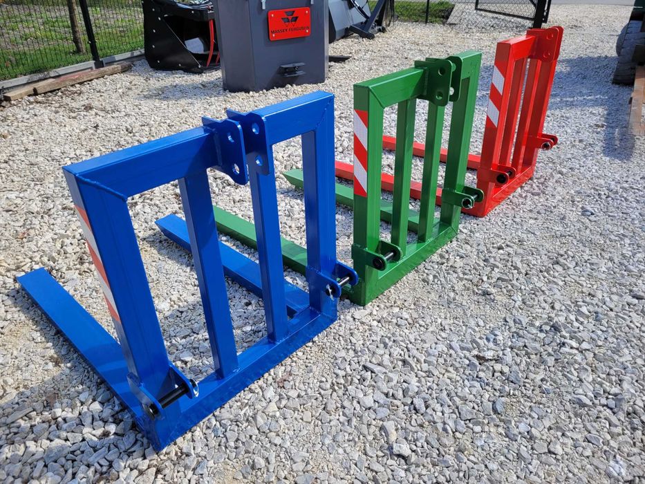 Paleciak na tył ciągnika/ MINI traktorka Widły do palet udźwig 1200kg!