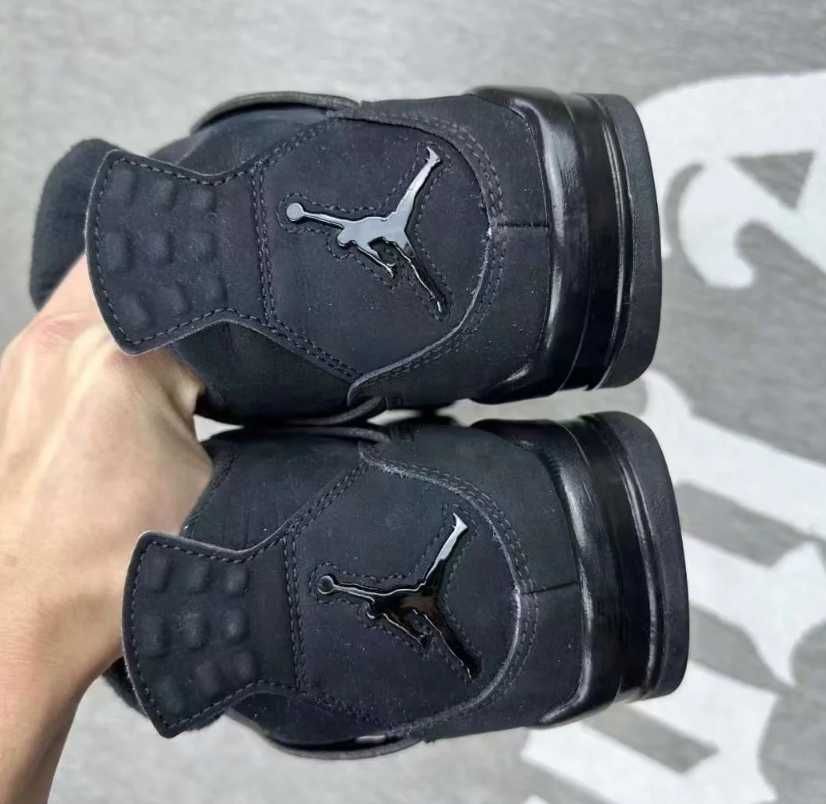 nowy Jordan 4 Retro Black Cat Moda rozmiar.43