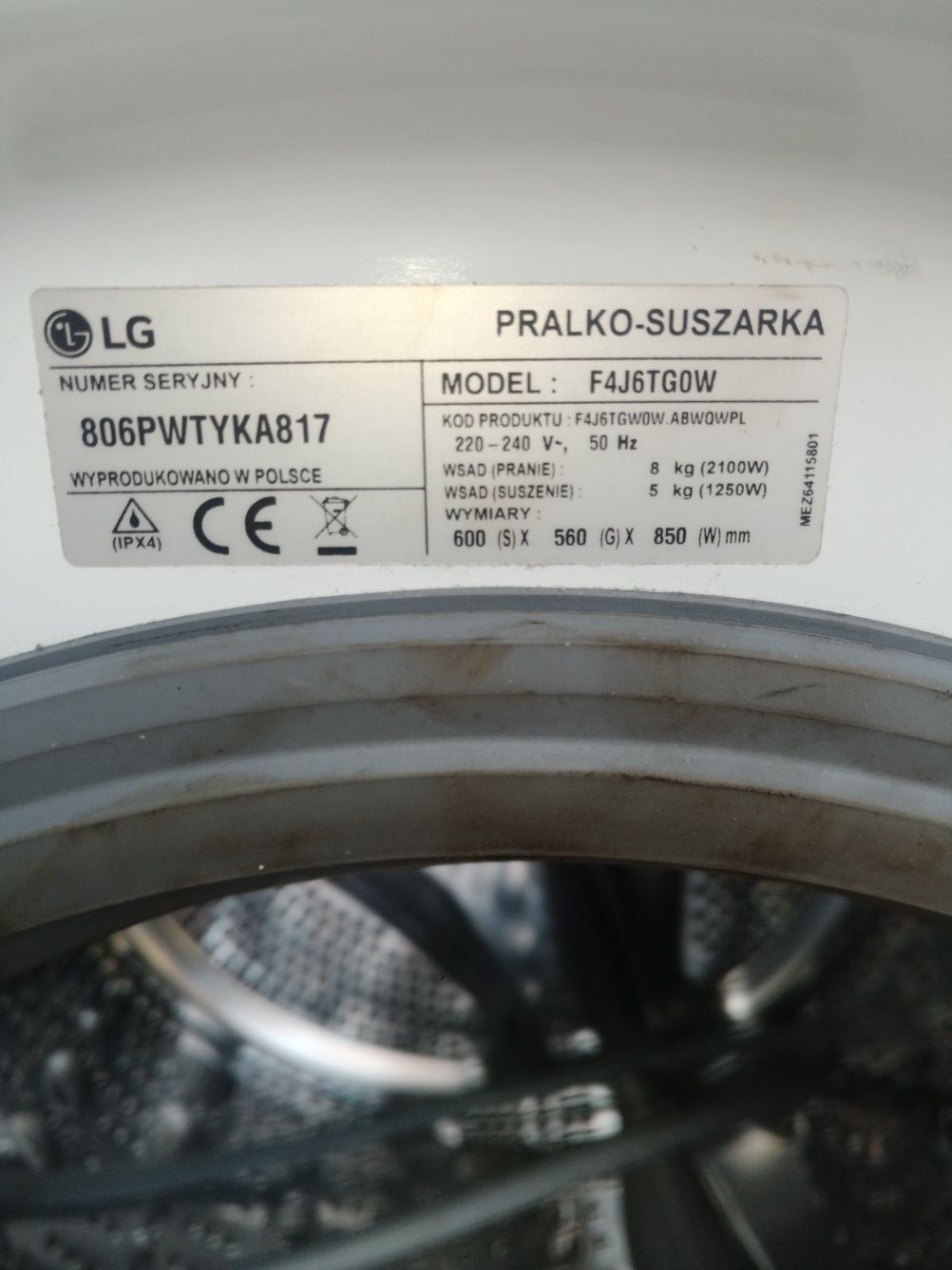 Pralko-suszarka pralka