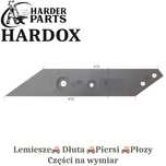 Płoza długa Bugnot HARDOX 6002B/P części do pługa 2X lepsze niż Borowe
