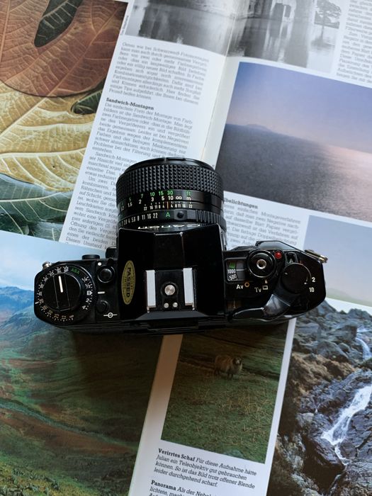 Canon A-1 with Canon nFD 50mm f1.4