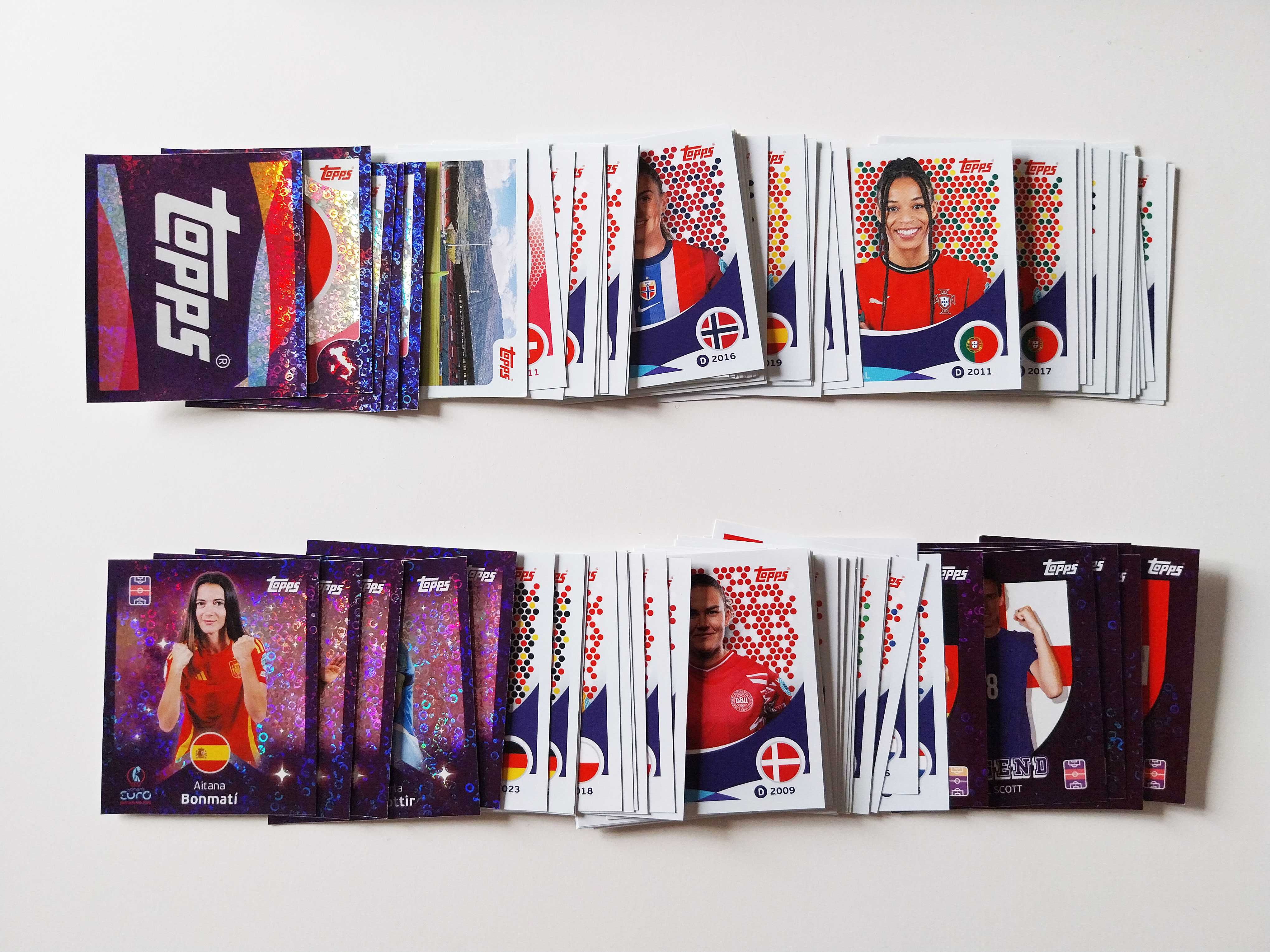 cromos UEFA WOMENS EURO 2025 Campeonato da Europa | Topps