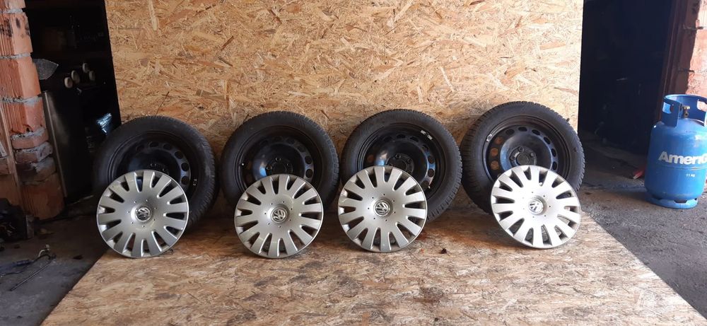 Komplet kół zimowych 16&#039; Audi A4b6 VW