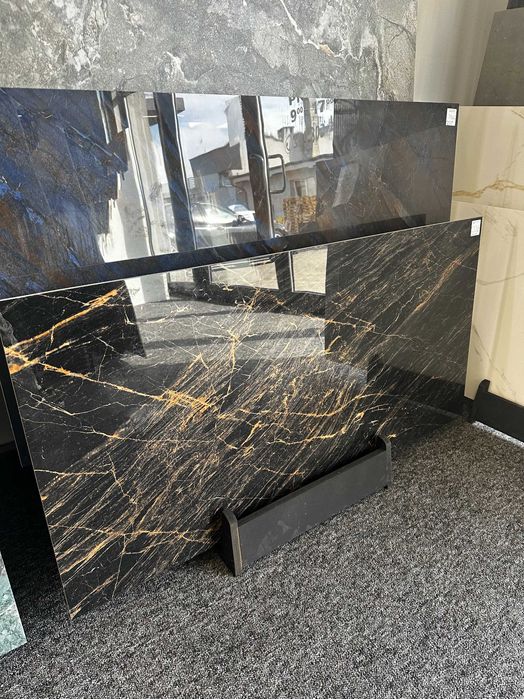 gres black flash poler  (gres czarny polerowany ) 60x120 gat.1