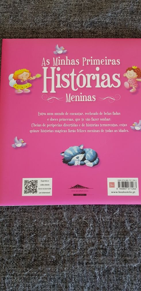 Livro - As minhas primeiras Histórias  Meninas