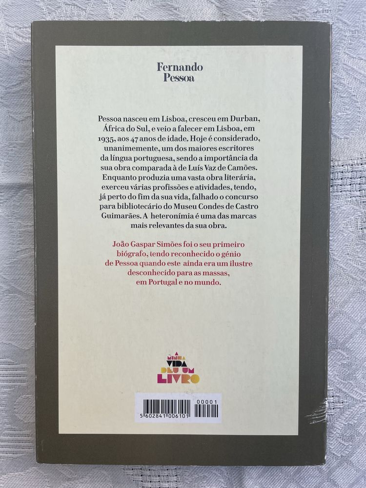 Fernando - Pessoa a minha vida deu um livro