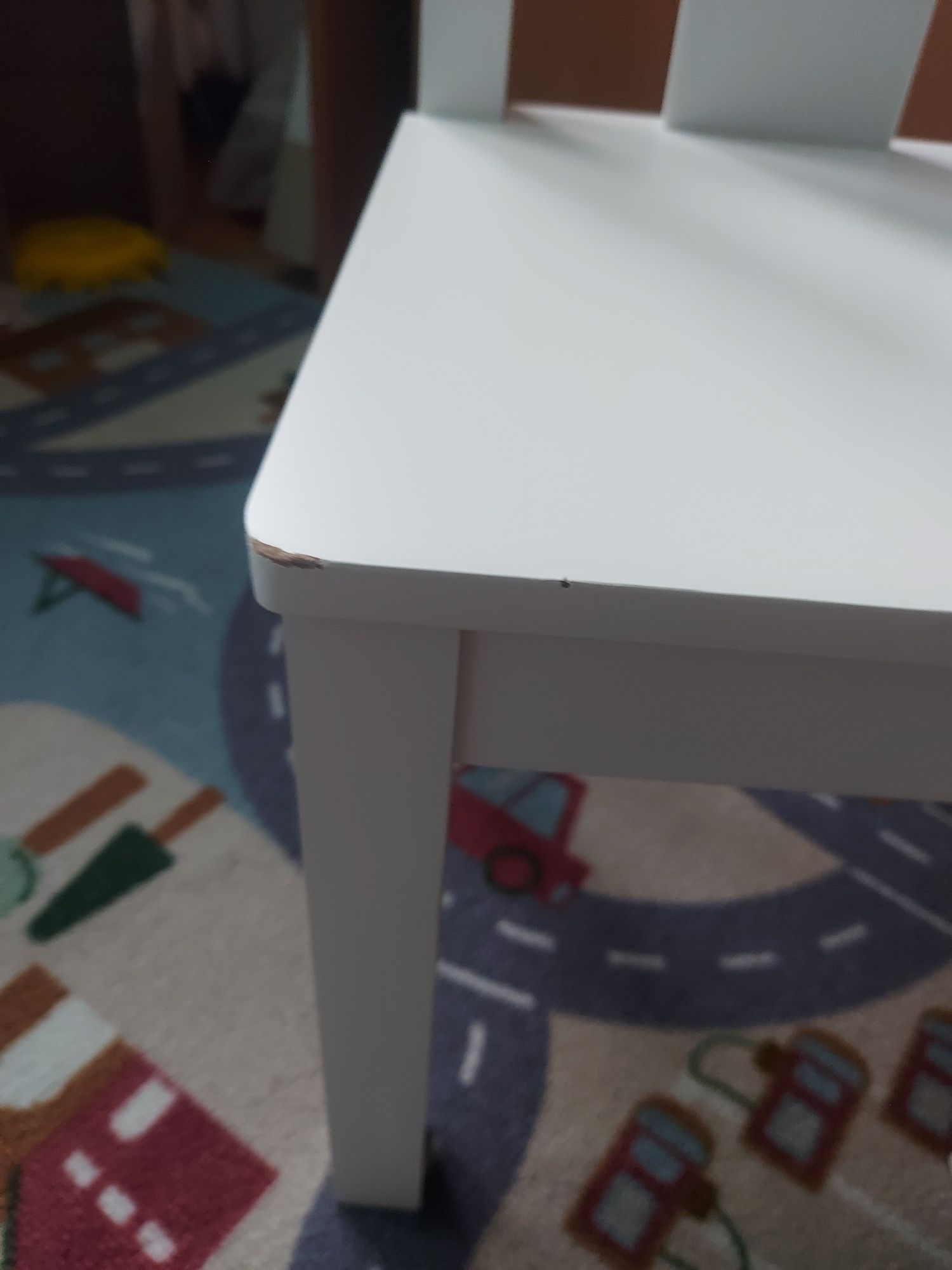 Stolik i krzesełko IKEA kritter dla przedszkolaka jak nowe