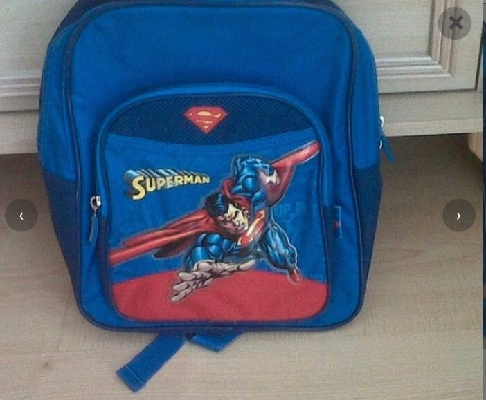 Rezerwacja Plecak Tornister supermen lekki nowy