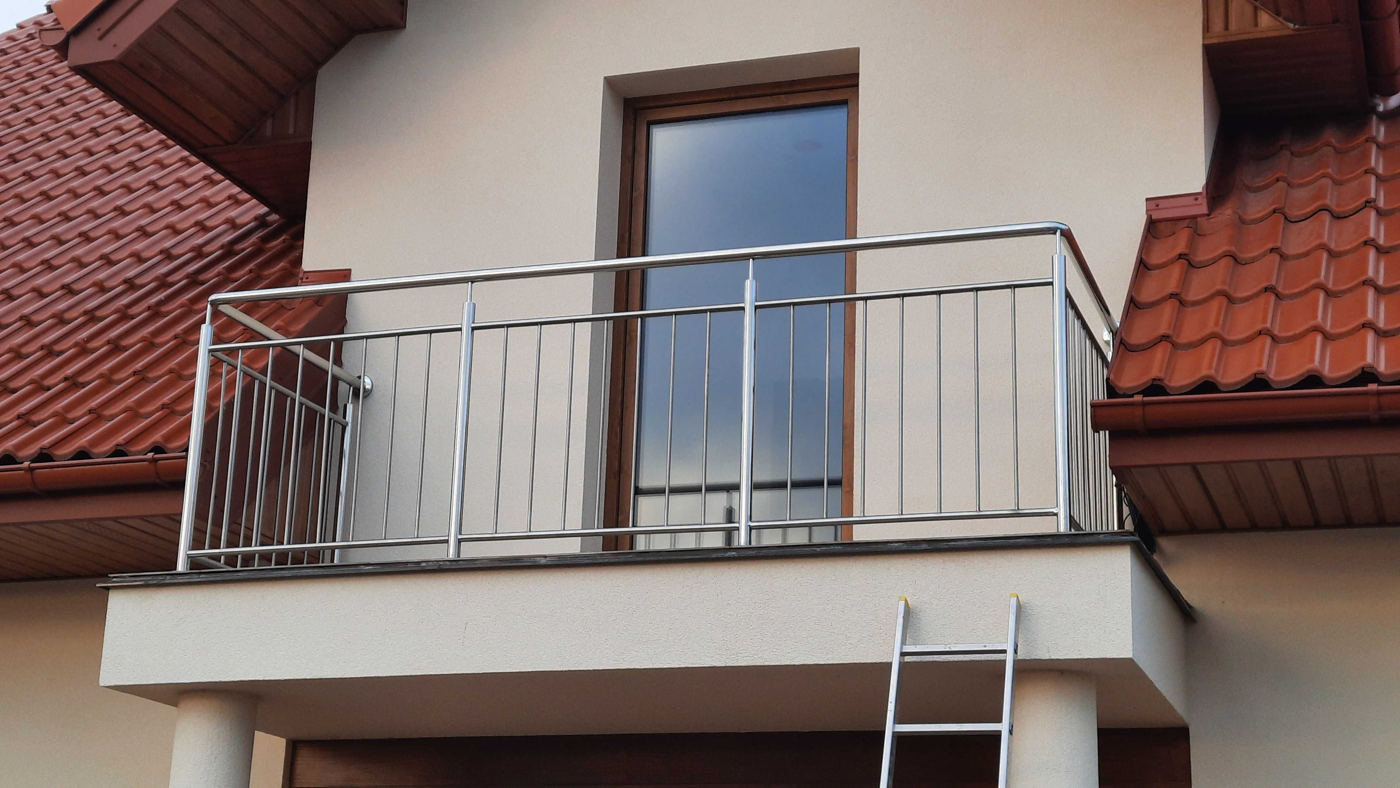 Balustrady ze stali nierdzewnej
