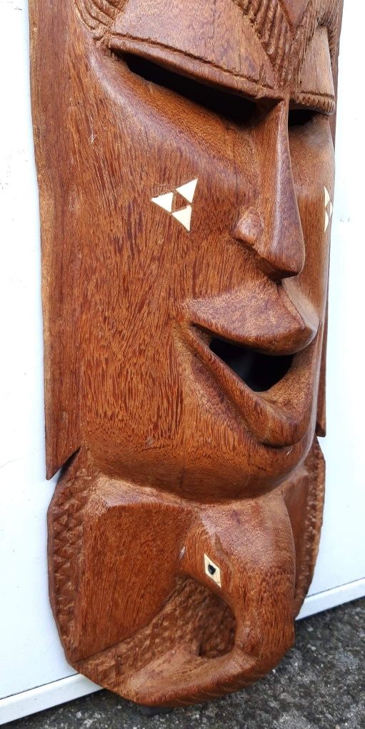 Maska egzotyczna rarytas rzeźba z drewna