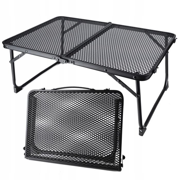 Stolik Turystyczny Biwakowy Kempingowy Aluminiowy 60x40cm Kamper NOWY