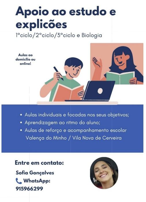 Explicações e apoio ao estudo