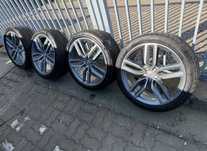 Oryginalna felga aluminiowa Audi Q5 / SQ5 8R 21" z oponami – podwójne
