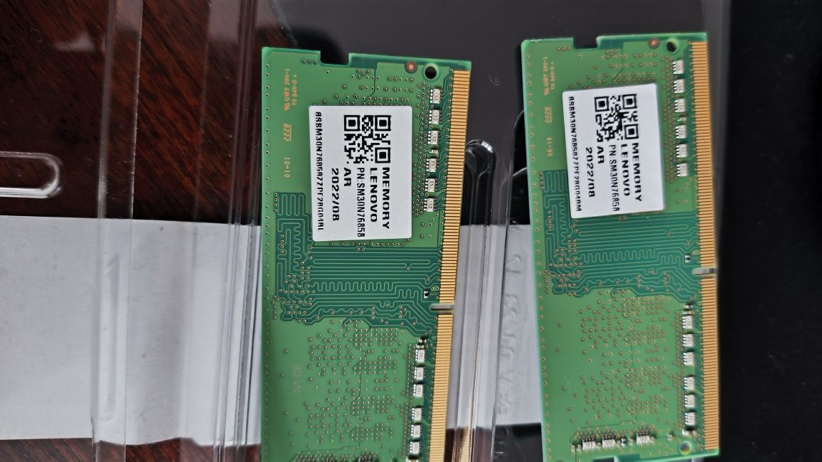 Kości RAM 2x8GB Samsung