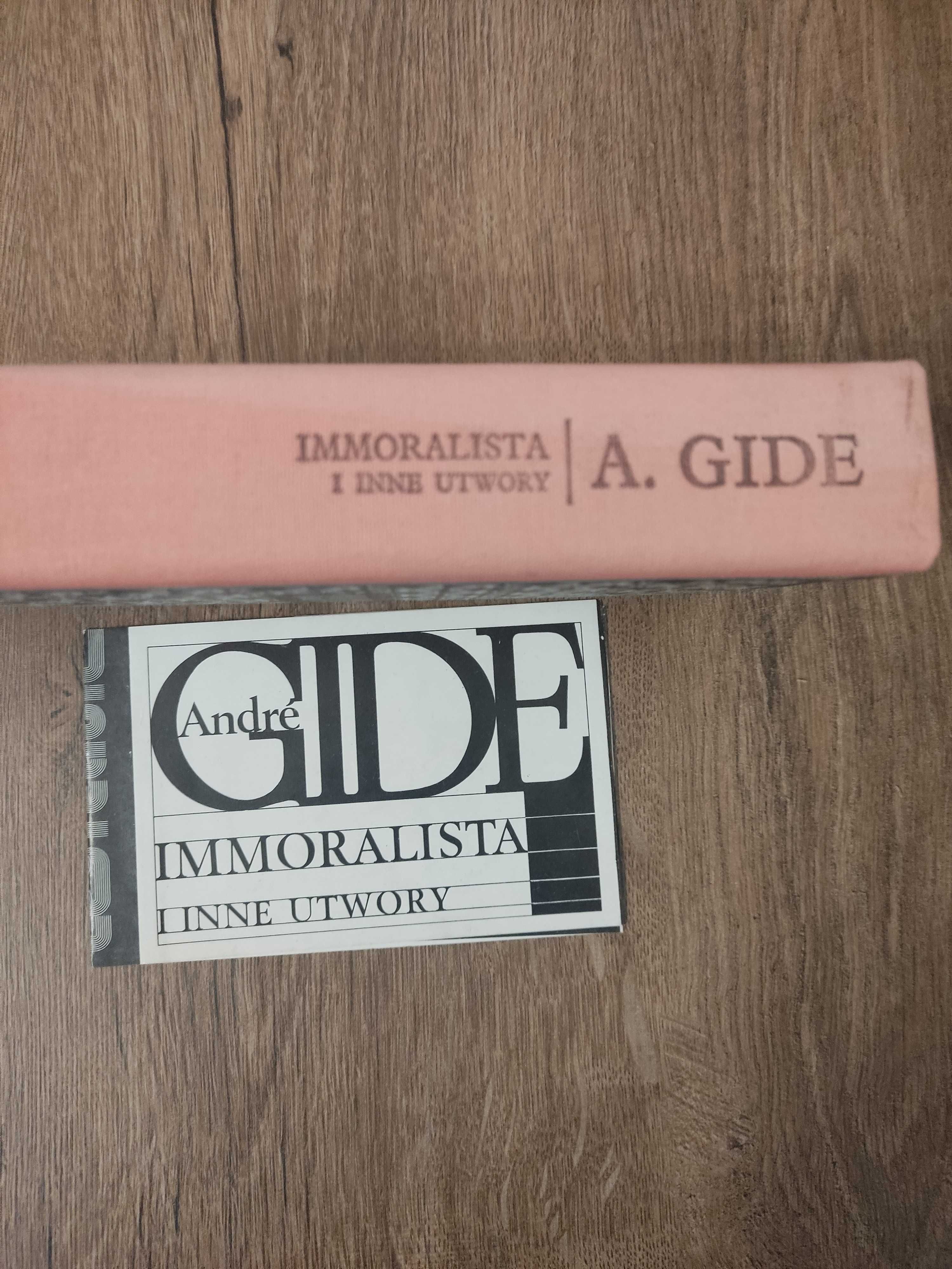 Immoralista i inne utwory (Wydanie pierwsze), Andre Gide, 1984